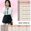 Áo sơ mi nữ dài tay cổ tròn OXATYL A83 chất lụa mềm, thời trang công sở Hàn Quốc, giá 265.000 6