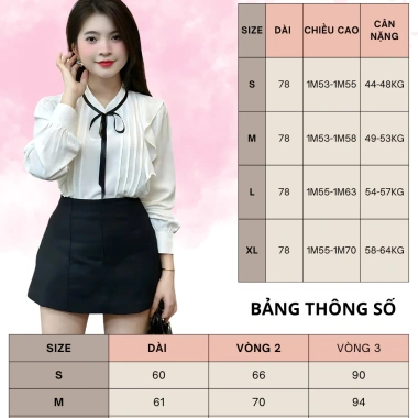 Áo sơ mi nữ dài tay cổ tròn OXATYL A83 chất lụa mềm, thời trang công sở Hàn Quốc, giá 265.000 6