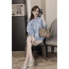 Áo sơ mi nữ dài tay cổ tròn phong cách tiểu thư, giảm giá 119k - MORI CLOTHINGS 3