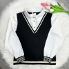 Áo sơ mi nữ dài tay công sở, cổ phối bo gấu, mặc thu đông - Giá 149.000₫ 4
