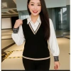 Áo sơ mi nữ dài tay công sở, cổ phối bo gấu, mặc thu đông - Giá 149.000₫ 8