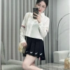 Áo Sơ Mi Nữ Dài Tay Crotop Viền 2 Tay Cotton Lụa Cao Cấp - Hot 2.024 Giá 145k 5