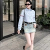Áo Sơ Mi Nữ Dài Tay Crotop Viền 2 Tay Cotton Lụa Cao Cấp - Hot 2.024 Giá 145k 6