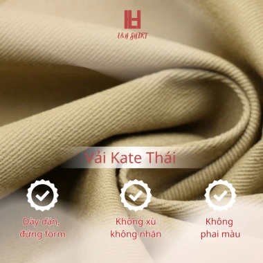 Áo sơ mi nữ dài tay kẻ sọc Kate, thoáng mát, ít nhăn, dễ phối đồ, chỉ 89.000 VND