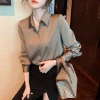 Áo sơ mi nữ dài tay lụa Latin mềm mại cao cấp - Sang trọng, thanh lịch, giảm giá 180.000₫ 4