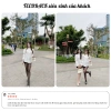 Áo sơ mi nữ dài tay mềm mịn họa tiết mix tay áo bồng cực xinh, chỉ 249k - Jull Clothes 9