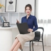 Áo sơ mi nữ dài tay modal gân sọc slimfit nẹp khuy Thái Hòa 25ASW-283 - Giá 392.780₫ 6
