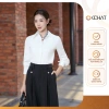 Áo sơ mi nữ dáng suông dài tay basic chất liệu mềm mát cao cấp - Giá chỉ 299k VND