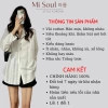 Áo sơ mi nữ form rộng MISOUL dài tay cao cấp, kiểu dáng trendy, màu Trắng 104 - Giá 99.000 VND 3