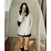 Áo sơ mi nữ form rộng MISOUL dài tay cao cấp, kiểu dáng trendy, màu Trắng 104 - Giá 99.000 VND 5