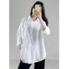 Áo sơ mi nữ form rộng MISOUL dài tay cao cấp, kiểu dáng trendy, màu Trắng 104 - Giá 99.000 VND 8