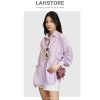 Áo sơ mi nữ form rộng tay dài linen thô premium LAHSTORE ASM01 Hồng Nude - Đa dụng, basic, giảm giá 312k 6