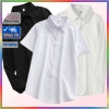 Áo sơ mi nữ KATIE cotton mát mẻ, không nhăn, trắng, tay dài & ngắn – 193.800đ