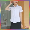 Áo sơ mi nữ KATIE cotton mát mẻ, không nhăn, trắng, tay dài & ngắn – 193.800đ 3