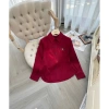 Áo sơ mi nữ logo Ngựa hottrend - thô Hàn, cổ đức, mùa Xuân Hè, giảm giá 175k 5