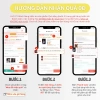Áo sơ mi nữ lụa tằm dài tay cao cấp công sở hoa cánh to nâu MQ Boutique 289.000đ 8