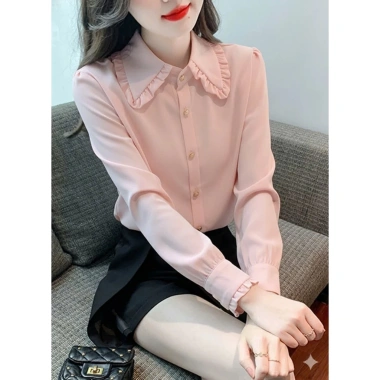 Áo Sơ Mi Nữ Mã G5 Tay Dài Cổ Sơ Mi Đa Dáng - Thời Trang Công Sở và Dạo Phố Giá 119.400 VND