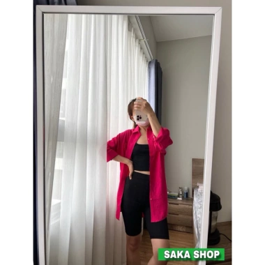 Áo sơ mi nữ rộng dài tay hồng sen vải đũi - giá chỉ 106.135 VND, giảm mạnh 2 Áo sơ mi nữ rộng dài tay hồng sen vải đũi - giá chỉ 106.135 VND, giảm mạnh 2
