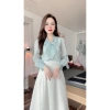 Áo Sơ Mi Nữ Tay Dài Cổ Nơ 3 Màu Lụa Cao Cấp Hàn Quốc - S38 Giá Ưu Đãi 228k 8
