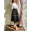 Áo sơ mi nữ tay dài HATOP cao cấp vải lụa cotton trắng, form đẹp Giá 160.000 VND 5