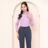 Áo sơ mi nữ tay dài Thái Hòa ASW101-R05 – Cotton kẻ nhuyễn cao cấp, đa màu, giá 250.750₫ 4