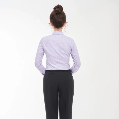 Áo sơ mi nữ tay dài Thái Hòa ASW101-R05 – Cotton kẻ nhuyễn cao cấp, đa màu, giá 250.750₫ 8