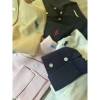 Áo sơ mi nữ tay dài thêu logo ngựa linen cao cấp, trẻ trung năng động - 335k 8