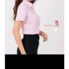 Áo sơ mi nữ Thái Hòa 3 màu xanh hồng tím - Mã 640, giảm giá 235k, sọc thẳng 5