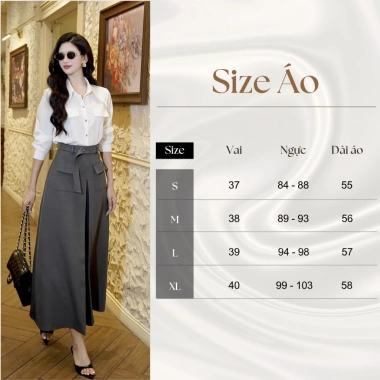 Áo sơ mi nữ trắng công sở dài tay, thanh lịch, mềm mại – Hàn Quốc A2.512 2 Áo sơ mi nữ trắng công sở dài tay, thanh lịch, mềm mại – Hàn Quốc A2.512 2