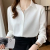 Áo sơ mi nữ trắng công sở SM77 cao cấp Quảng Châu - Thanh lịch, giá chỉ 185k 2
