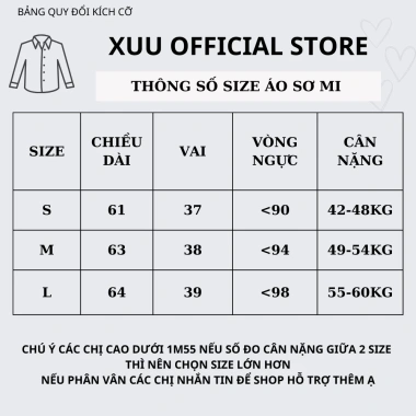 Áo sơ mi nữ trắng dài tay công sở Xuu Xu13 - Đơn giản, giá ưu đãi 195.000đ 4