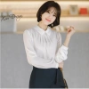 Áo sơ mi nữ trắng dài tay công sở Xuu Xu13 - Đơn giản, giá ưu đãi 195.000đ 8