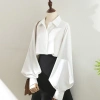 Áo Sơ Mi Nữ Trắng Hàn Quốc Dài Tay Baggy Thanh Lịch Sang Trọng Không Sắt 104.328 VND 7