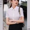 Áo sơ mi nữ trắng ôm Oxatyl M236 vải sợi tre công sở đi làm học giá 288.000 VND 6