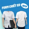 Áo sơ mi nữ trắng tay ngắn, tay lỡ - Vải Kate cấp 1-3, vạc bầu, giá 89.000 VND 2