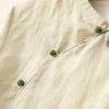 Áo sơ mi nữ vải lanh cotton phong cách Trung Quốc - Mùa hè mát nhẹ, giá chỉ 405.454đ 6