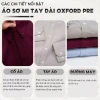 Áo sơ mi Oxford nam màu trơn LADOS-48.194 cổ button down, thanh lịch, trẻ trung - giá 205.000₫ 4