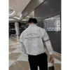 Áo sơ mi Oxford viền tay, thêu họa tiết lưng trẻ trung - Giảm giá 380.000đ 8