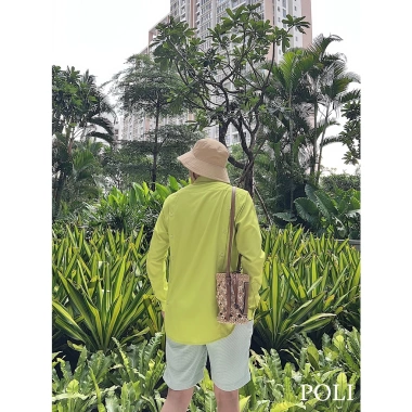 Áo sơ mi POLI co giản, thiết kế hiện đại, form thoải mái - Giá 375.000 VND (Giảm từ 457.500 VND)