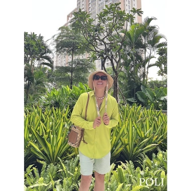 Áo sơ mi POLI co giản, thiết kế hiện đại, form thoải mái - Giá 375.000 VND (Giảm từ 457.500 VND)