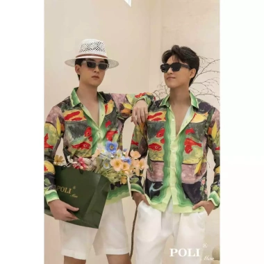 Áo sơ mi POLI họa tiết in đẹp - Giá chỉ 600.000đ, giảm mạnh so với 762.000đ 3