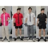 Áo sơ mi POLI tay ngắn form rộng chất liệu kaki, thoải mái, giá 600.000 VND