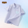 Áo Sơ Mi Polo Bé Gái Tay Ngắn Thời Trang Mát Mẻ Khô Nhanh Starlight Bow 162k 10