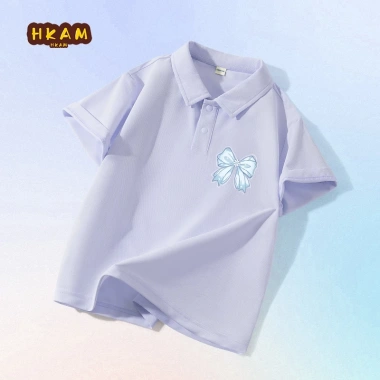 Áo Sơ Mi Polo Bé Gái Tay Ngắn Thời Trang Mát Mẻ Khô Nhanh Starlight Bow 162k 10