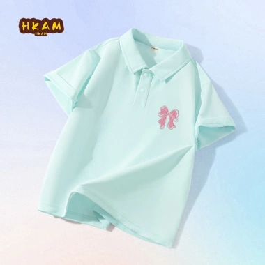 Áo Sơ Mi Polo Bé Gái Thể Thao HKAM Cool Sense Quick‑Dry In Nơ - Giá 162.000₫ 10