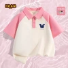 Áo Sơ Mi POLO Bé Trai Raglan Thời Trang, Thoải Mái, Thoáng Khí, In Thể Thao - Giá chỉ 162.000 VNĐ 7