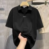 Áo sơ mi Polo nam ngắn tay cổ rộng - Phong cách hiện đại, giảm giá 247.320đ 4