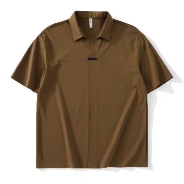 Áo sơ mi Polo nam ngắn tay cổ rộng - Phong cách hiện đại, giảm giá 247.320đ 5