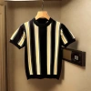 Áo sơ mi Polo ngắn tay ve áo Hàn Quốc mùa hè - Sọc màu tương phản, cao cấp, giảm 21% 4