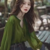 Áo sơ mi tay dài mùa xuân cao cấp, ôm dáng thanh lịch, thiết kế độc đáo - 177.012₫ 6